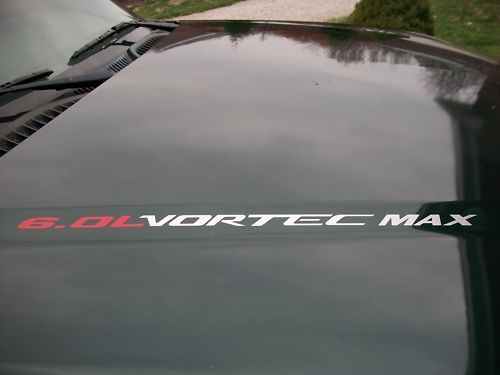 2 Décalque VORTEC MAX 6.0L Chevy Silverado GMC Sierra HD SS