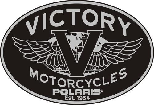 Décalcomanie Victory Motorcycles Polaris TRÈS GRANDE