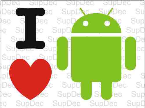 J'aime androïde de coeur