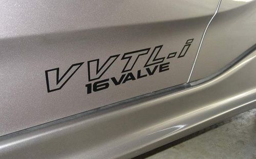 2 vvtL-i vvtLi autocollant autocollant emblème logo Convient Celica GTS Corolla S MR2 MR-2