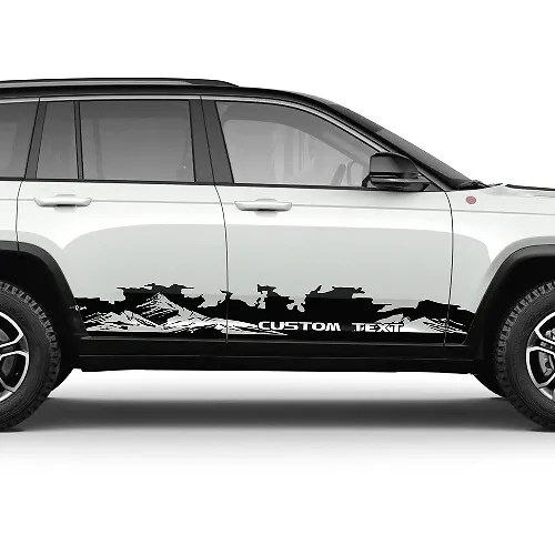 Autocollant latéral TRD 4x4 Off Road compatible avec Toyota