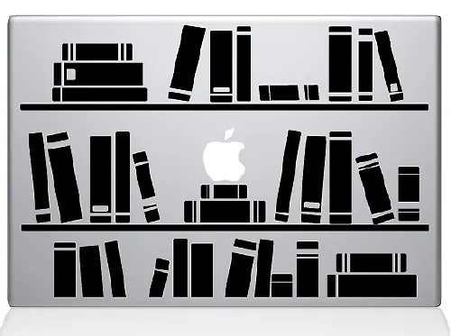 The Decal Guru Autocollant en vinyle pour MacBook Air 13 Motif fleurs Rouge (1062 MAC 13A DR