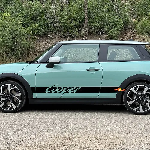 Panneau Latéral Arrière Gauche Pour Mini R56 - Couleur Séquoia Rouge - Pièce D'origine MINI (ref 2756053)