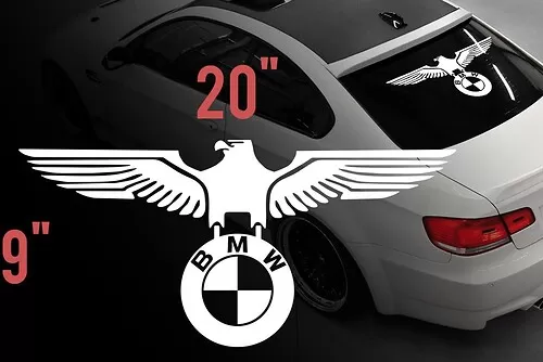 Autocollant Vinyle Glock Pour Voiture - Décor étanche Et Amovible - 15 Cm - Blanc - Pour Carrosserie, Pare-chocs, Vitre