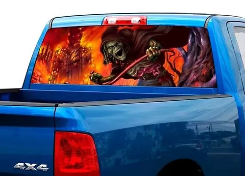 Autocollant Graphique Rick & Morty - Décoration Pour Voiture, Camion, Fenêtre, Mur - Effet 3D Mat - SuperSticker