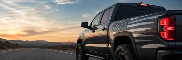 Article: Autocollants Drapeau Américain & Stickers USA pour Voitures